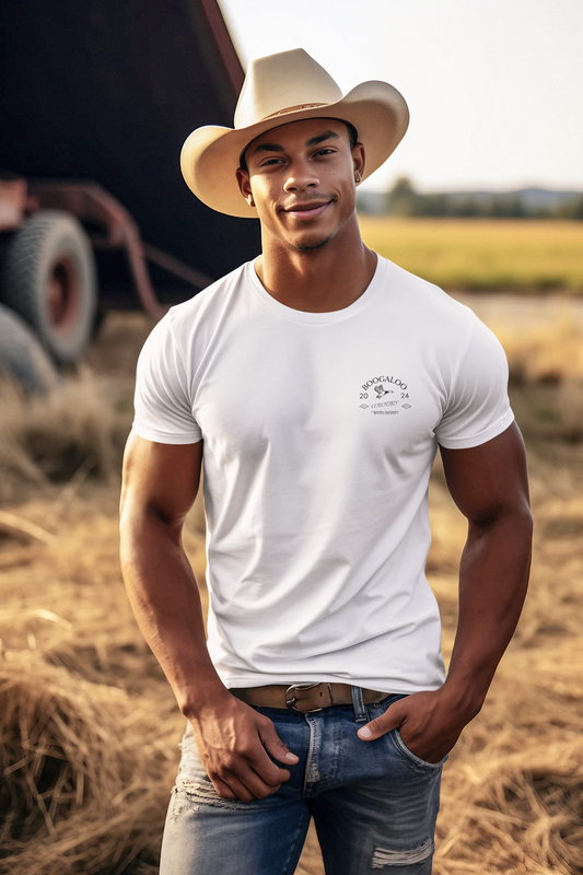 T-Shirt White Country Style