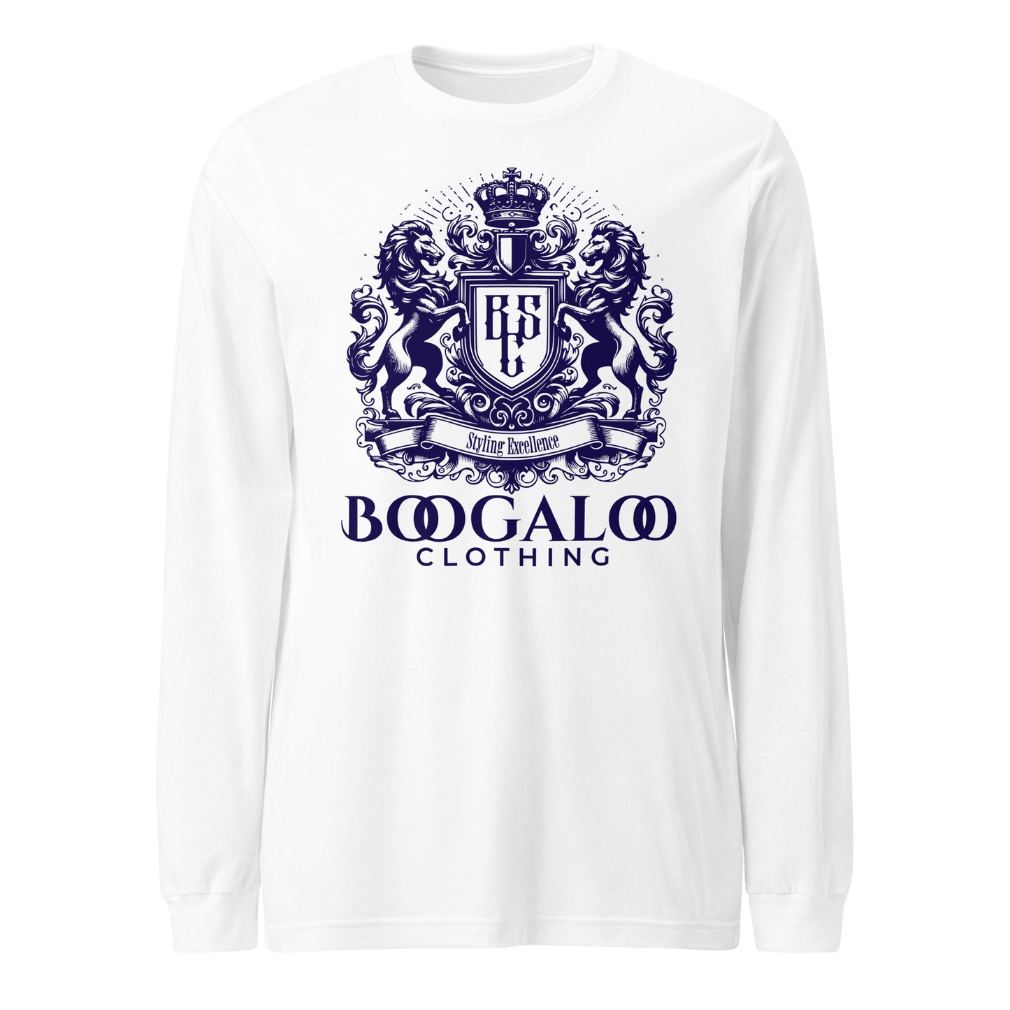 Boogaloo Crest Long Sleeve Unisex Long Sleeve Tee