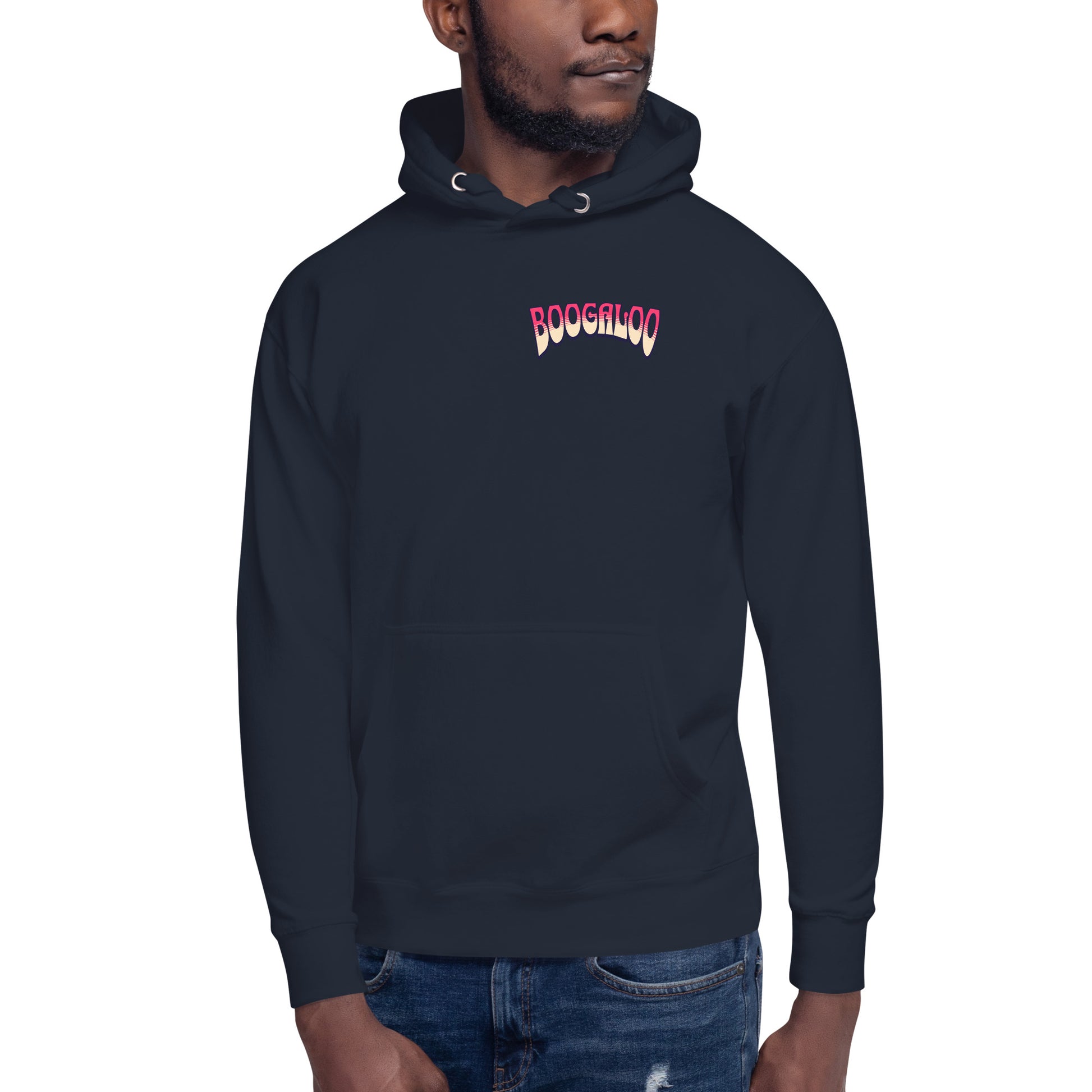 Navy Retro Boogaloo Hoodie