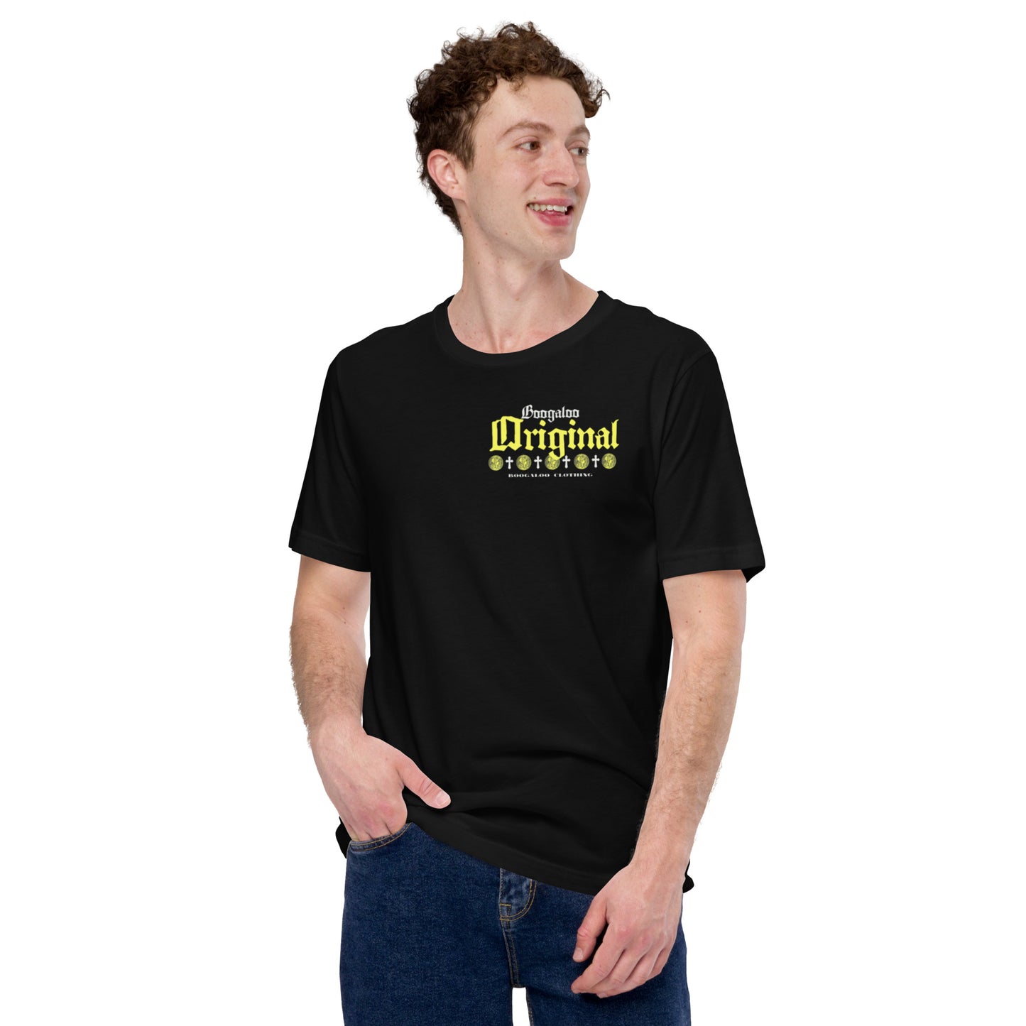 T-Shirt Black Yellow Hustle