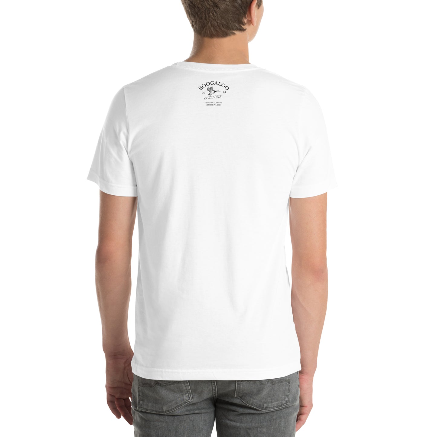 T-Shirt White Country Style